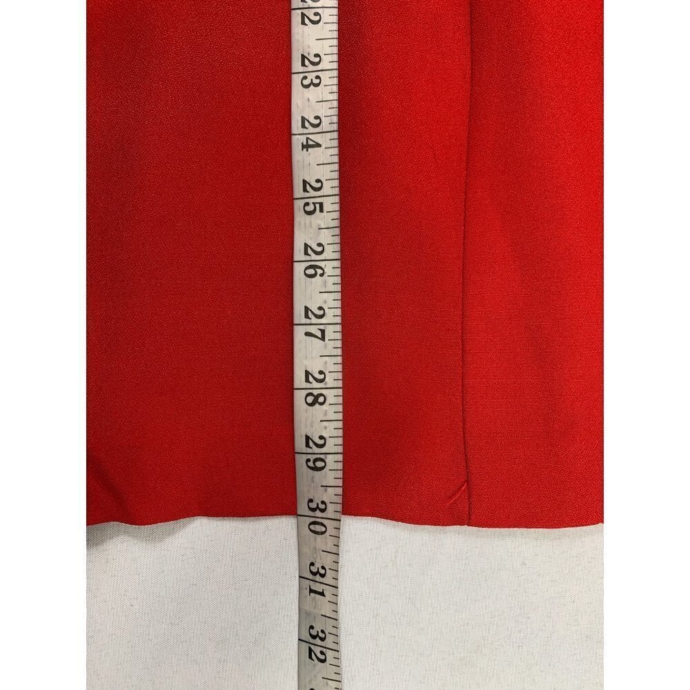 Periwinkle Women's Red & Gold Trim Top - Picture 5 of 5